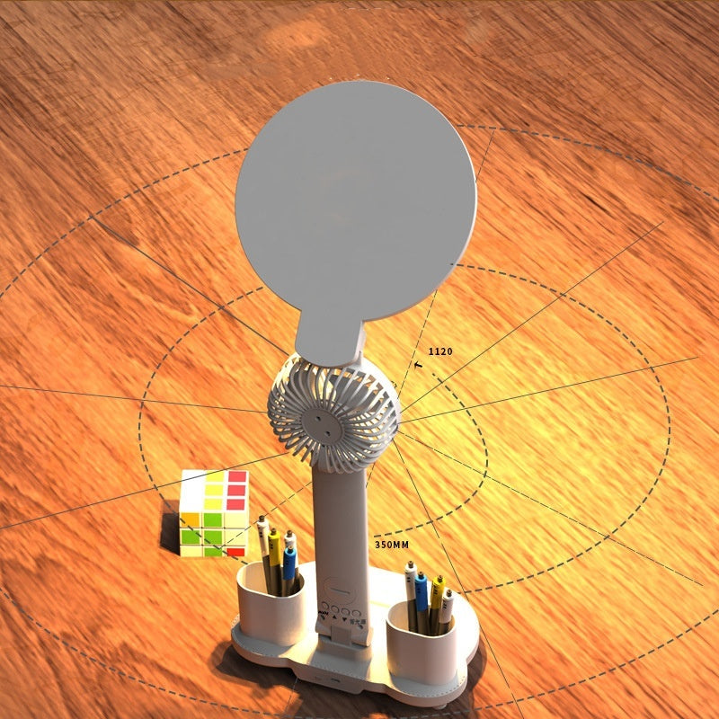 LED Clock Desk Lamp